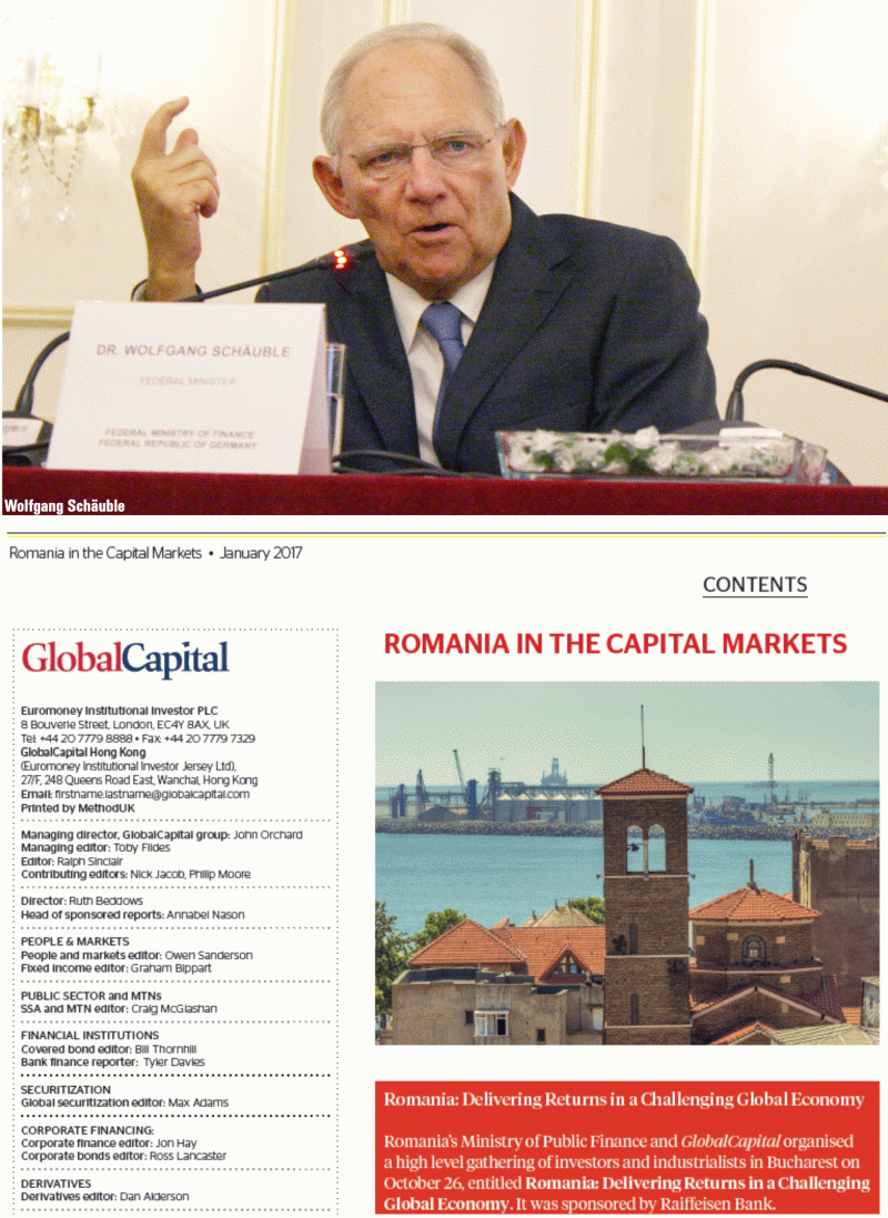 Şperţ vine din limba lui Wolfgang Schäuble şi Raiffeisen Bank Şperţ vine din limba lui Wolfgang Schäuble şi Raiffeisen Bank